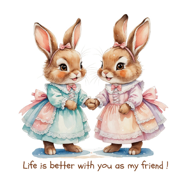 best friend quilt block