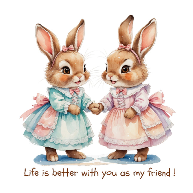 best friend quilt square