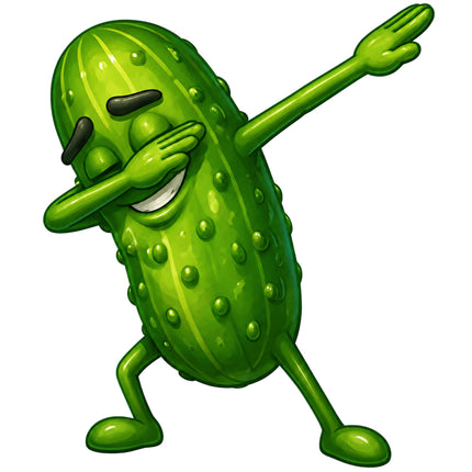 smiling pickle quilt square