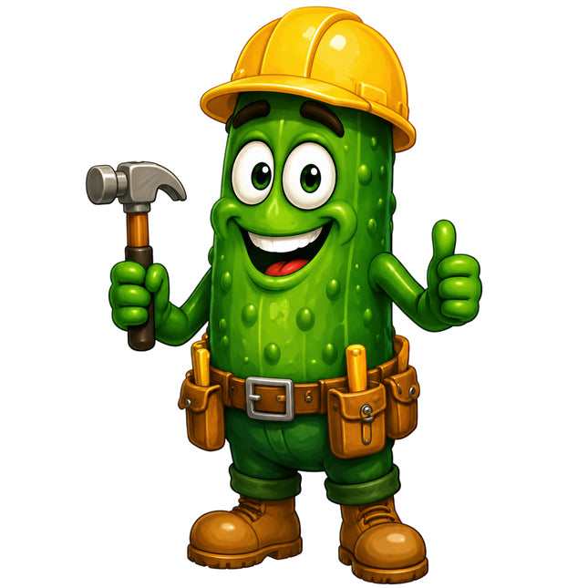 funny pickle fabric panel