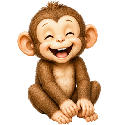 monkey fabric panel