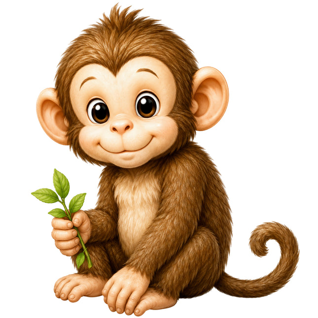 monkey fabric panel