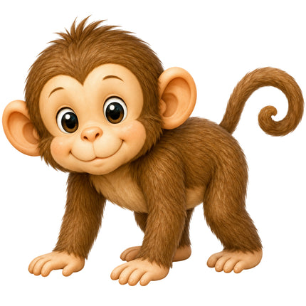 monkey quilt block