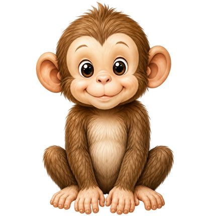 monkey quilt square
