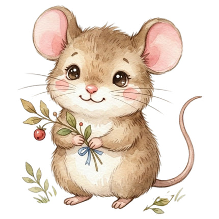 mouse quilt square