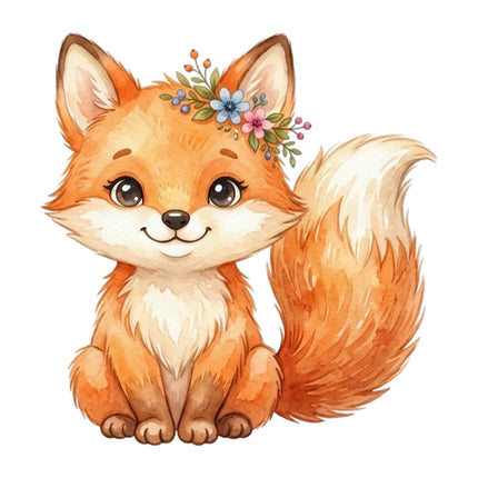 fox quilt square