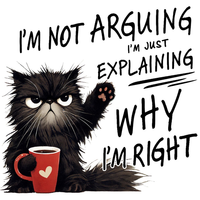 sarcasm sarcastic cat quilt block