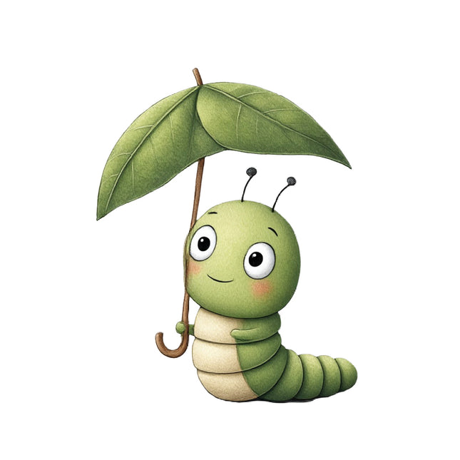 caterpillar cotton quilt square