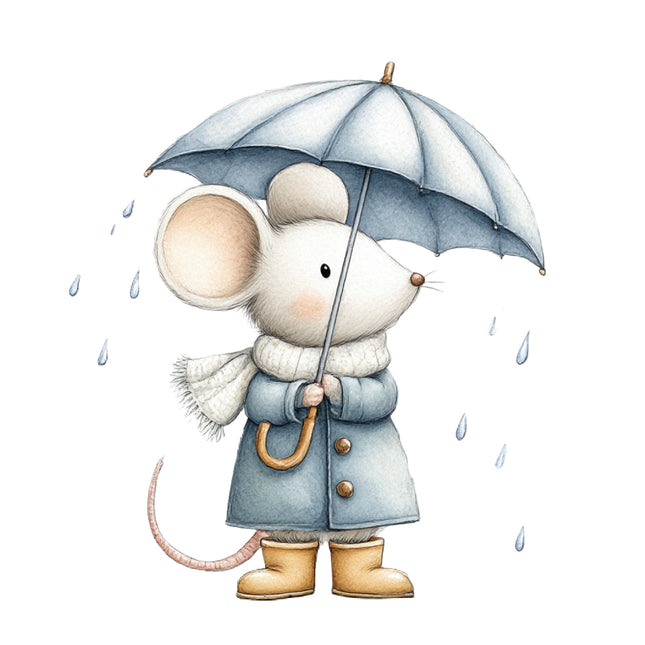 mouse quilt square