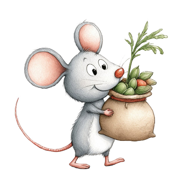 mouse quilt square