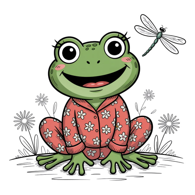 frog quilt square