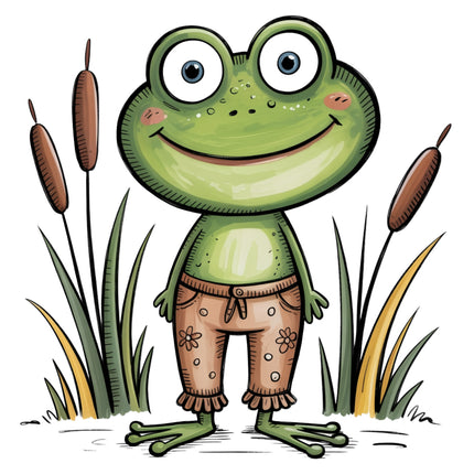 frog quilt square