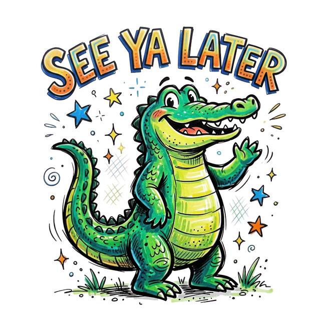 see ya later gator quilt block