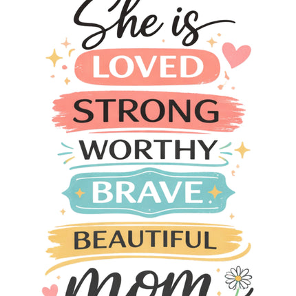 mom quilt block