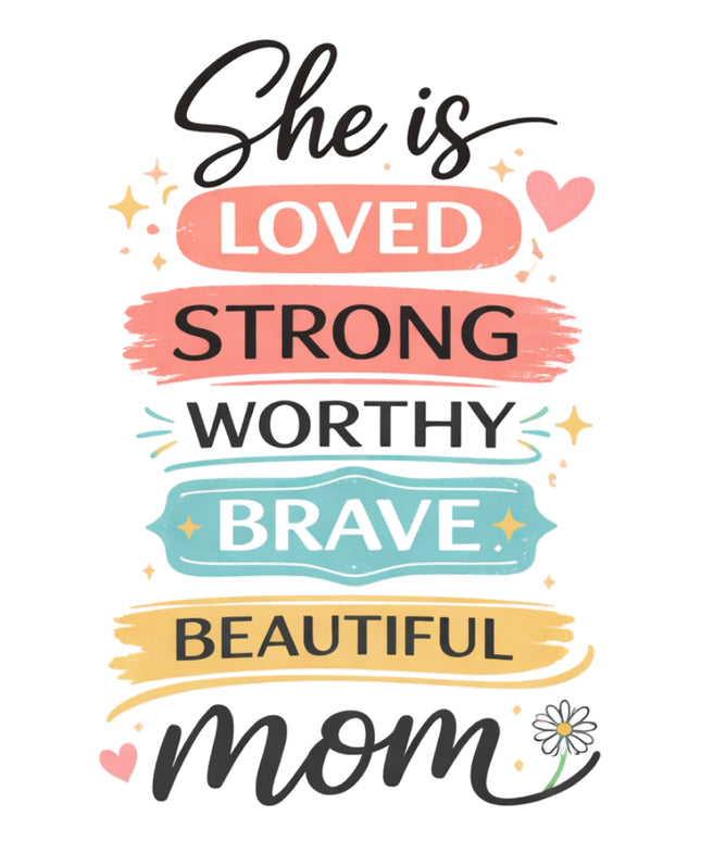 mom quilt block