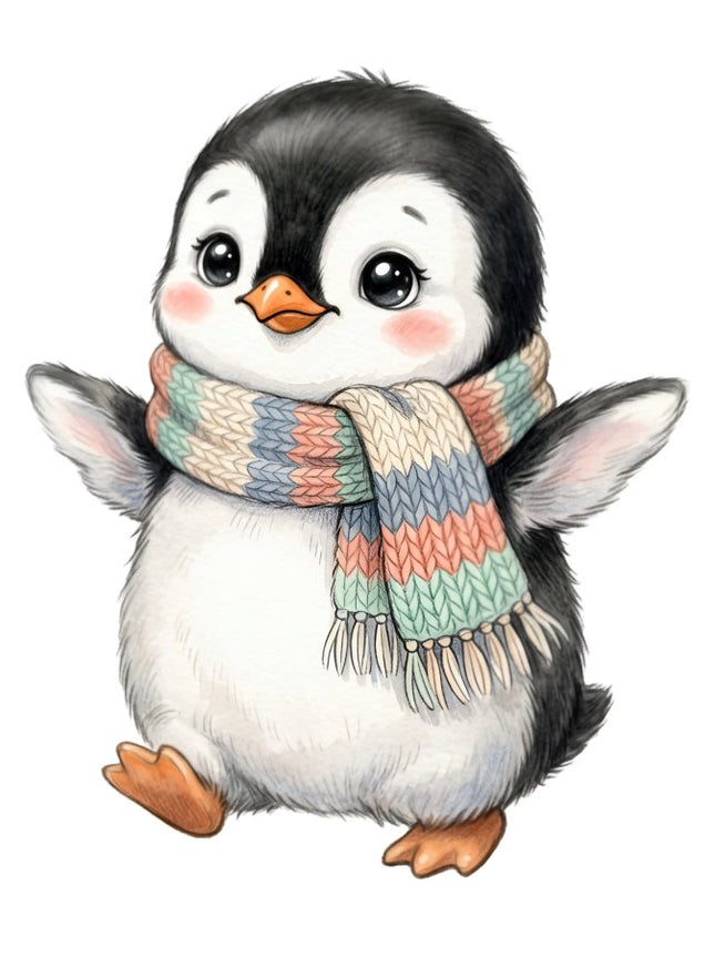 penguin quilt square
