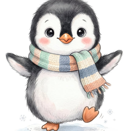 penguin quilt block