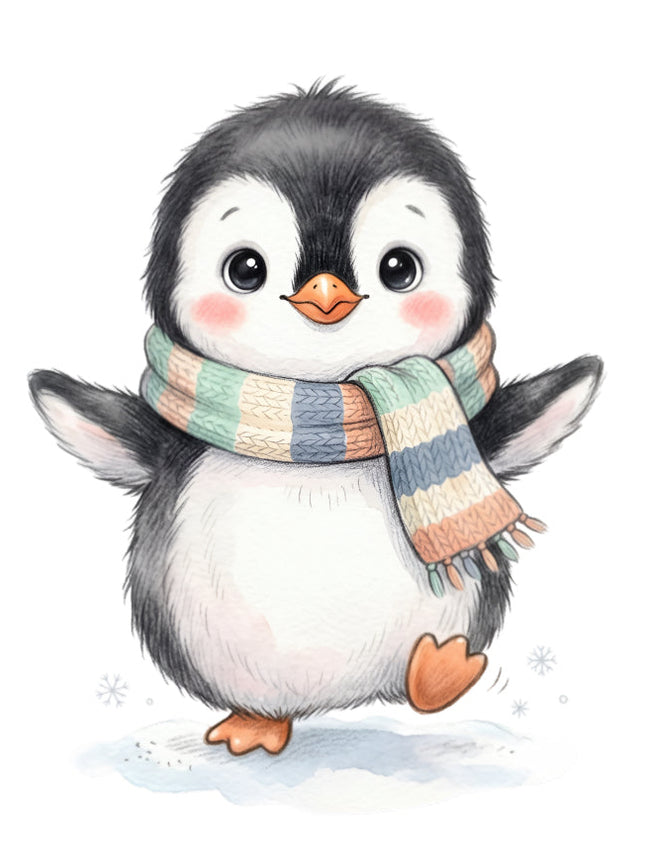 penguin quilt block