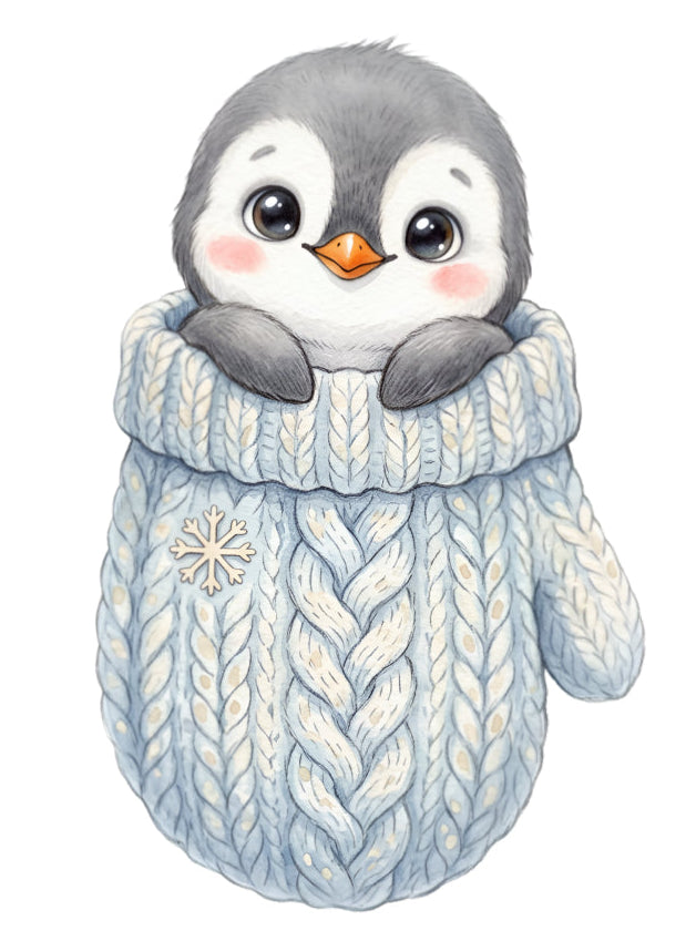 penguin quilt square