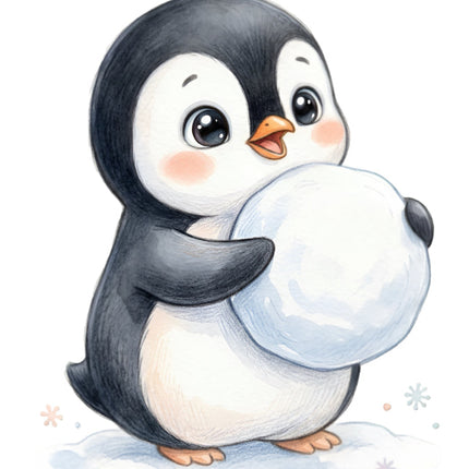 penguin quilt square