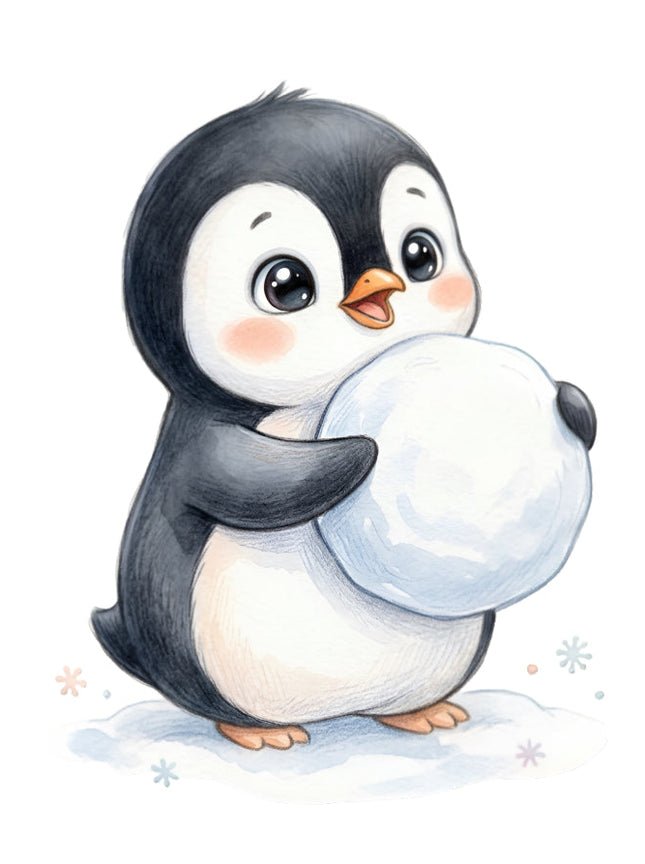 penguin quilt square