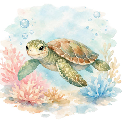 turtle quilt square