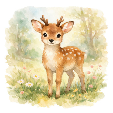 deer quilt square