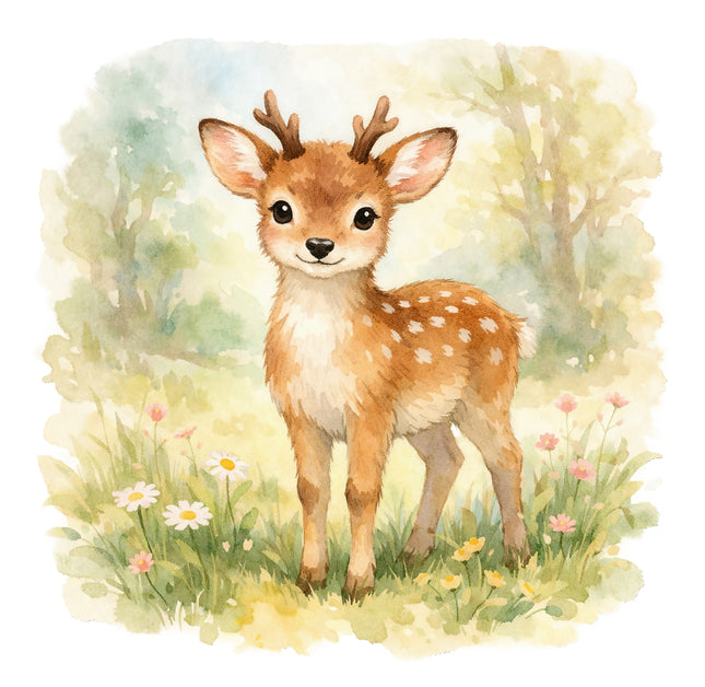 deer quilt square