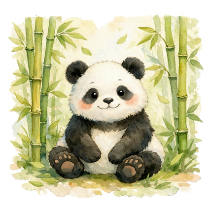 panda quilt square