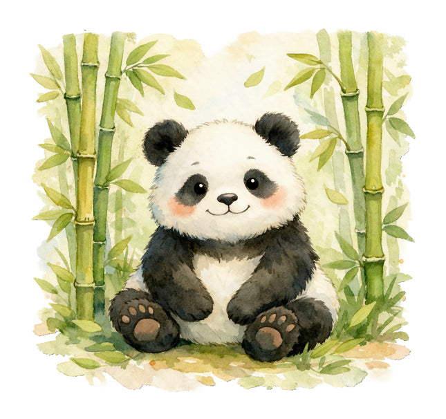 panda quilt square