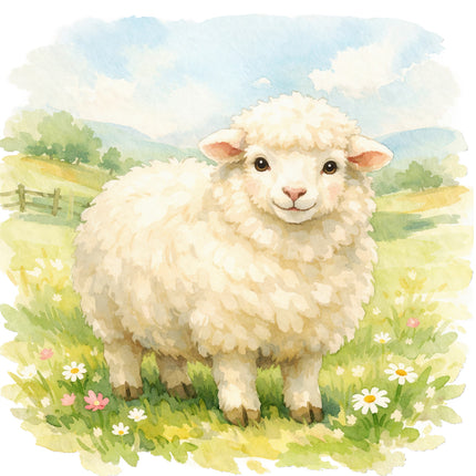 sheep quilt square