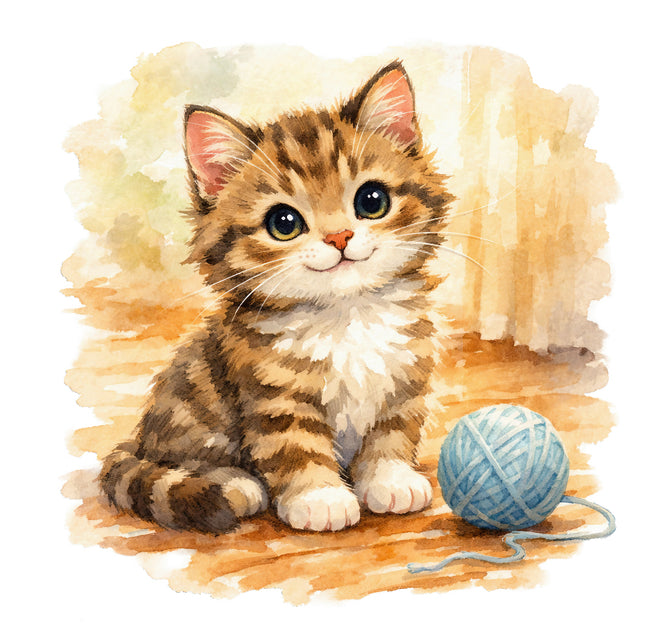cat cotton quilt square