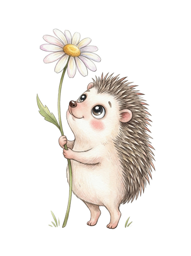 hedgehog quilt block