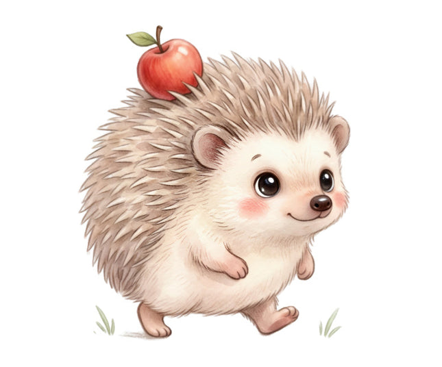 hedgehog quilt block