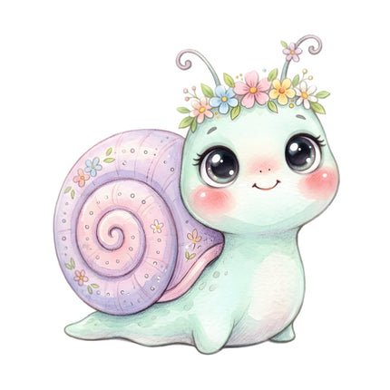 snail quilt block