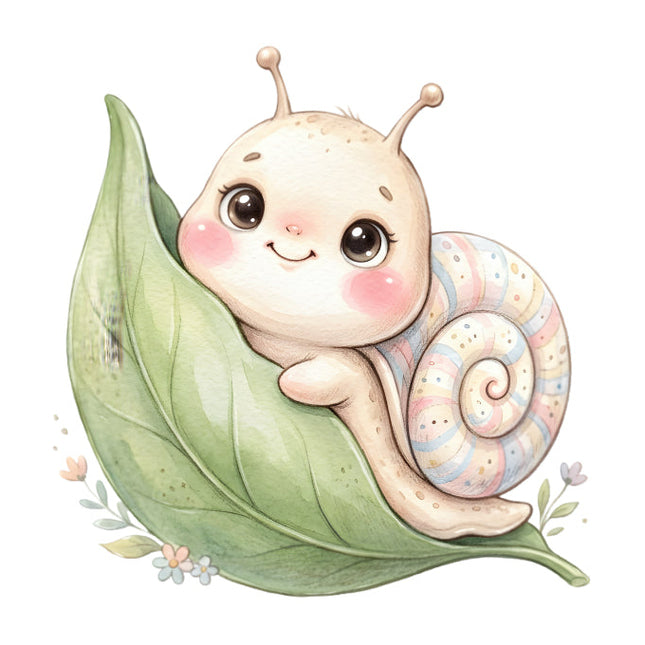 snail quilt block