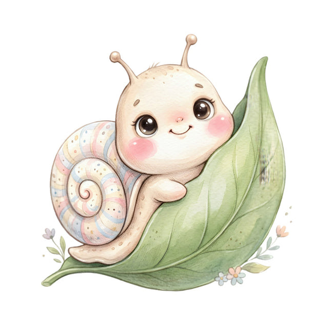 snail fabric panel