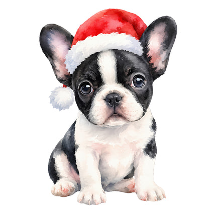 boston terrier quilt square