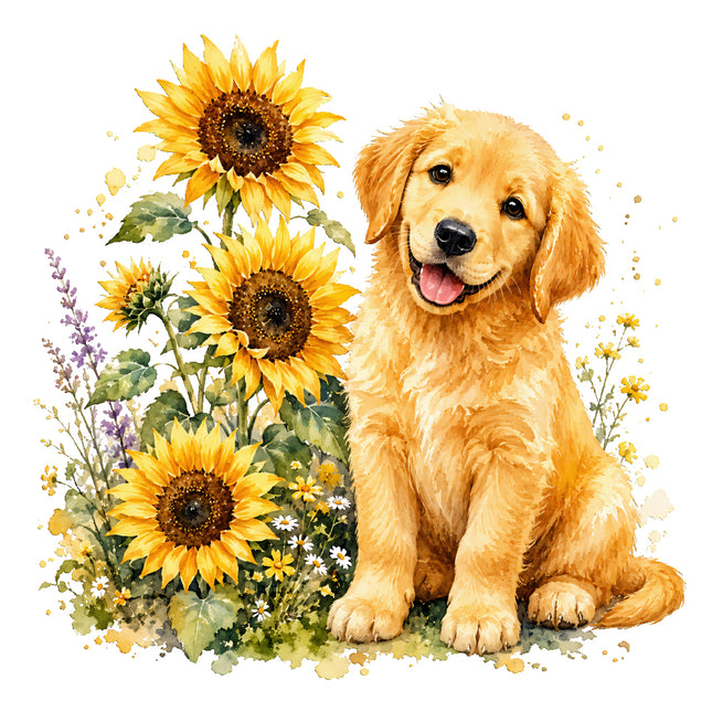 dog fabric panel