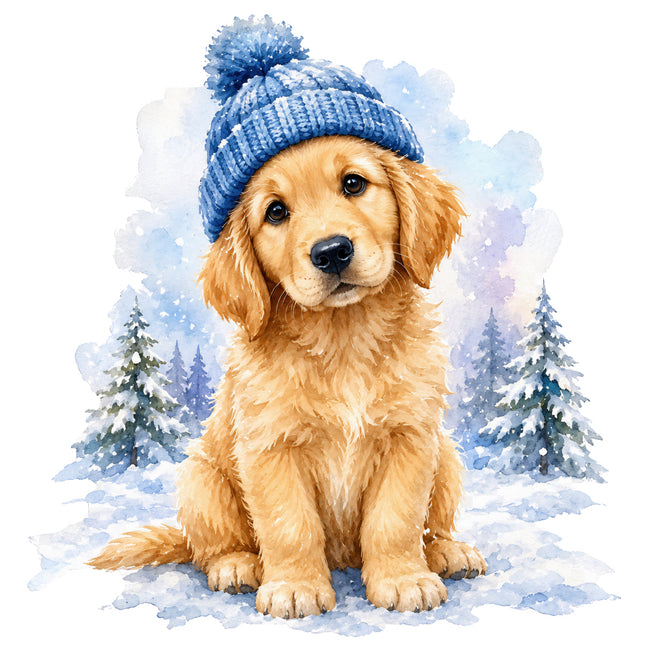 golden retriever quilt block