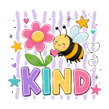 bee kind quilt panel