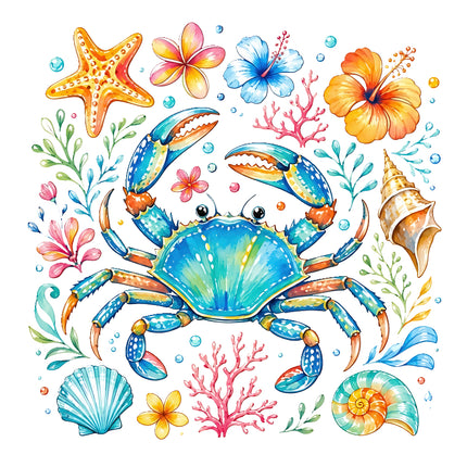 crab fabric panel