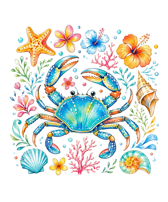 crab fabric panel