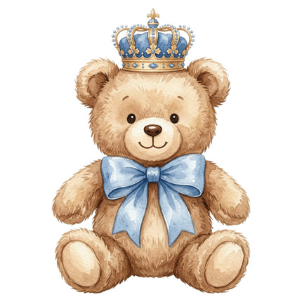 boy teddy bear quilt block