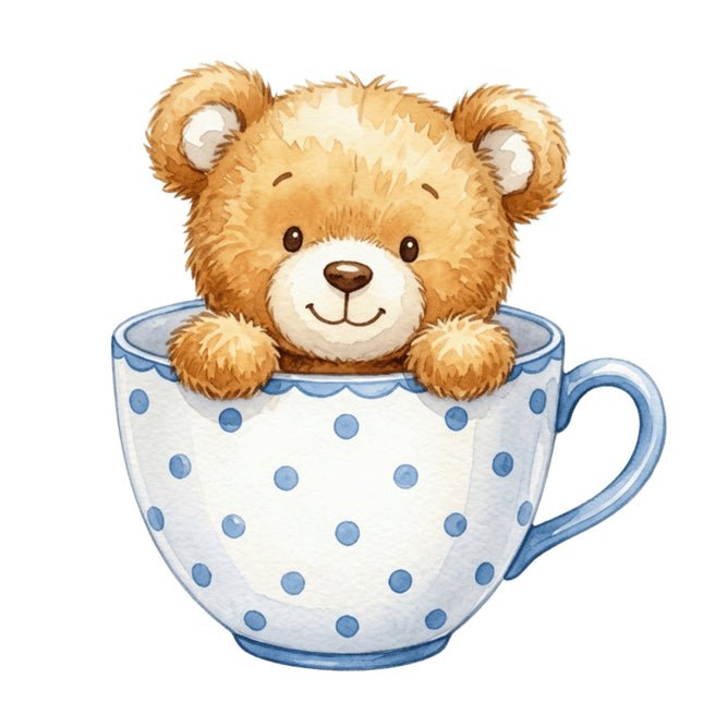 boy teddy bear quilt block