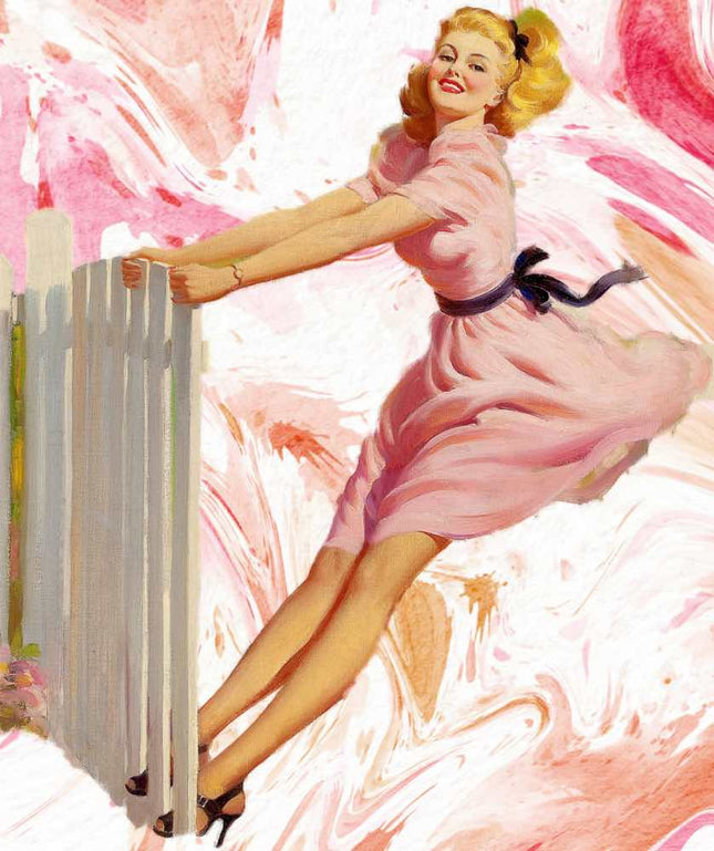 pin up girl quilt block