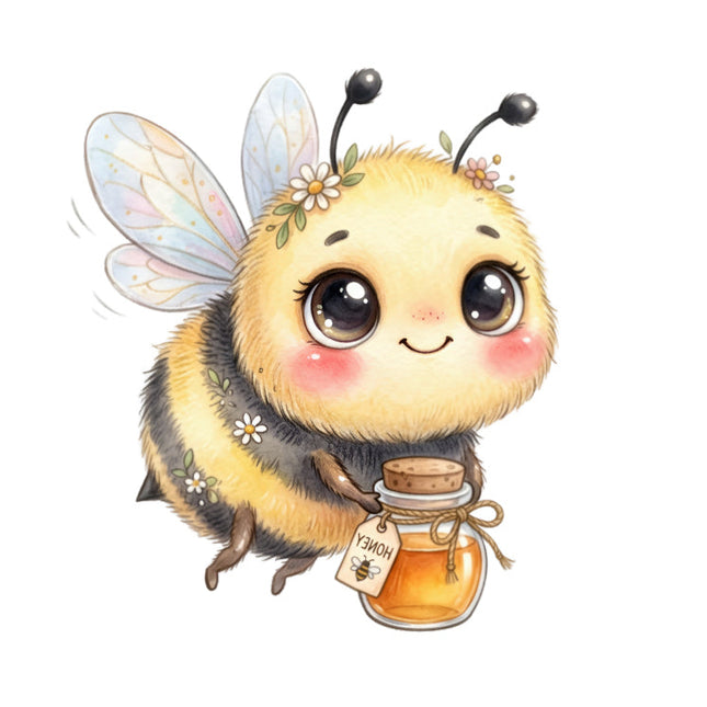 Bee fabric panel