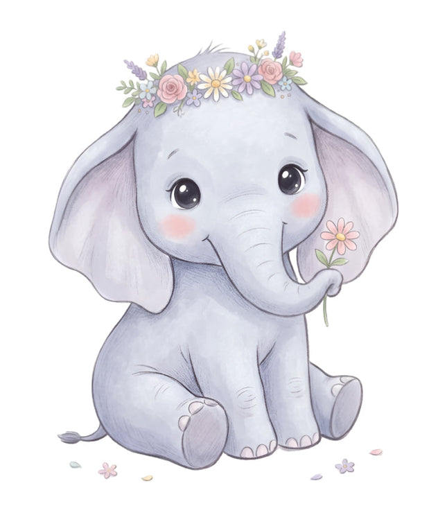 elephant quilt square