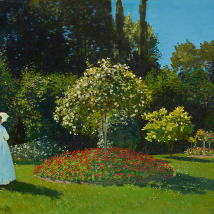 Claude Monet fabric panel