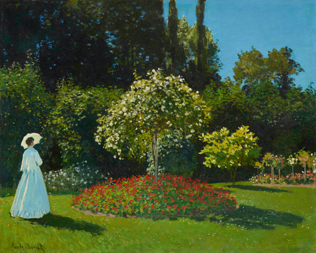 Claude Monet fabric panel